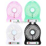 Table Desk Personal Mini USB Fan, Usha Rechargeable Fan thumbnail-2