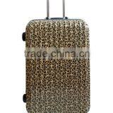 2015 Zhejiang Factury Leopard Print High-grade Configuration Hardcase Luggage Sets, High Quality 3PCS Fashionable PC Trolley thumbnail-3