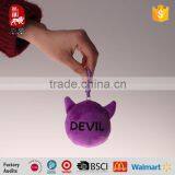 Wholesale High Quality Promotional Plush Emoji Keychain thumbnail-2
