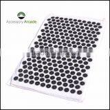 Blue Coloured Striped Yoga Rug, thumbnail-4