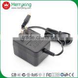 reasonal price premium quality linear adapter 6 volt 14.4w 12v 1200ma ac ac power adapter