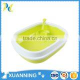High Quality Yellow Cat Litter Tray Dog Litter Tray Cat Pet Toilet Tray