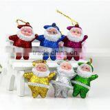 Factory Sale Attractive Style Cheap Small Powder Santa Claus Christmas Tree Decorations in Many Style thumbnail-5
