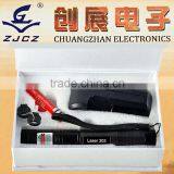 Hot Sale 532nm 303 Green Laser Pointer Adjustable Focal Length Laser Pen thumbnail-1