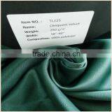 100%polyester Nearly Changxing Manufacturer no Mat Gold Velvet Super Poly Fabric