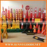 Height 750mm High Quality PVC Colored Trafic Cones thumbnail-5