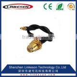 (factory Price) MMCX Male Plug to SMA Female Bulkhead Straight Pigtail Cable RG174 15cm for Wire thumbnail-1