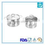 2014 Hot Selling Stainless Steel Casserole With Etching Surface