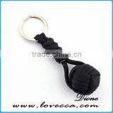 Outdoor Survival Paracord Nylon Custom Keychain and Compass thumbnail-5
