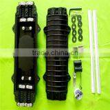 Mechanical Seal Type Vertical Dome 2 in 2 Out 12 Cores Fiber Optic Splice Closure