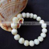 Make Natural Shell White Tridacna Bangles Bracelet Beads Bangles thumbnail-4