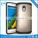 2 in 1 Rugged Shockproof Heavy Duty Slim Armor Cover Case for Moto X Play thumbnail-5
