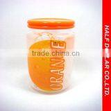 Household Plastic Canister With Lid thumbnail-1