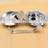 Factory Direct Sale Useful Aluminum Camping Cookware Mess Kit thumbnail-4
