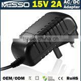 15V 2A AC DC Adapter 100-240V 50-60Hz AC Adapter 15V 2A Swithcing Power Supply 15V 2A AC Adapter thumbnail-2