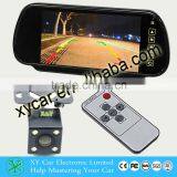 12v Car Rearview Mirror With Car Video Parking Sensor and CMOS Camera (XY-2017AV) thumbnail-1