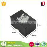 Hot Sale High Quality Hot Stamping Custom Paper Black Small Gift Box With Lids thumbnail-2