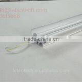 2016 Factory Price 9w 18w 24w 36w 48w t5 Led Light Tube 1000lm 600mm 1200mm 1500mm 4ft Double Sided Led Tube With Milky Cover