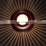 New modern design white glass led wall lamps indoor dia100*H55mm