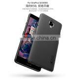 ORIGINAL Nillkin Super Frosted Shield Case Back Cover For ONEPLUS 3 A3000 Quality MATTE CASE FREE LCD PROTECTOR INSIDE