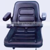 china supplier deluxe fold-down back forklift seat
