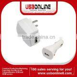 Premium Vehicle USB Car Charger Wall Travel AC Power Charger For Amazon Kindle thumbnail-1