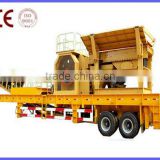 Low Power Consumption Mobile Crushing and screening plant with BV;CE;ISO