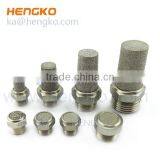 Sintered 316L Stainless Steel Pneumatic Exhaust Muffler Silencer thumbnail-3