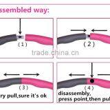 6/7/8sections Gymnastic Fitness Massage ABS Foam&High-density Plastic Hula Hoop thumbnail-4