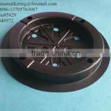 7 Inch Round Black PS Material Plastic Plant Pot Saucer, Flower Pot Base Tray thumbnail-4