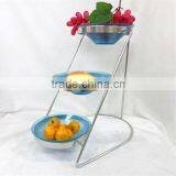 Customized 3-Tier Countertop Metal Buffet Stands thumbnail-2
