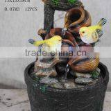 Indoor Resin Bird Mini Tabletop Water Fountain for Home Decoration thumbnail-5