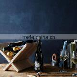 White Oak Collapsible Wine Rack thumbnail-1