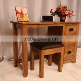 Modern Design Home Furniture Solid Wooden Study Desk, Pine Study Table Study Computer Table Desk Cabinet thumbnail-4