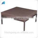 6-piece Outdoor Patio Resin Wicker Half-moon Shape Sectional Sofa Furniture Set thumbnail-5