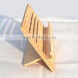 Eco-Friendly Bamboo Wood Holder, Collapsible Computer Stand thumbnail-3
