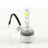 Car Accessories C6 880 881 H27 Cob 30W/Bulb(60W/Set) 6400lm/set(3200lm/b LED COB H7 LED Headlight Bulbs Hi/Lo thumbnail-2