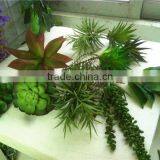 Home and Outdoor Garden Edging Christmas Decoration 60cm or 24inches Height Artificial Small Grass for Green Wall E04 1017 thumbnail-5