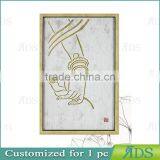 Framed Handmade Buddha Oil Painting thumbnail-2