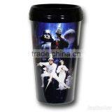 450ml Double Wall Promotional Travel Coffee Mug With Paper Insert thumbnail-1