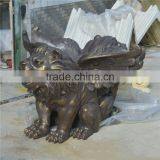 Home Garden Resin Craft Fiberglass Fly Lion Sculpture thumbnail-2