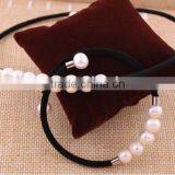 10-11 mm White Freshwater Pearl Necklace and Bracelet Sets Wholesale thumbnail-3