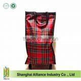 FOLDING SHOPPING BAG CART With WHEELS Nylon thumbnail-2