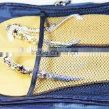 Outdoor Handle Blue Functional Thickness Travel Nylon Storage Pouch Travel Shoes Bag thumbnail-6