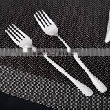 High Quality Fashion Stainless Steel Fork Two Tooth Dessert Fork Eating Very Convenient For People thumbnail-2