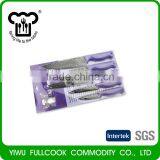 Newest Selling Unique Design Scale Surface Colored Kitchen Knife Set thumbnail-5