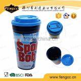 Promotional Personalized Squeeze Running Plastic Water Cup thumbnail-1