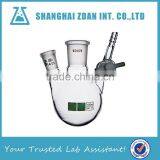 Reaction Flask,Two Necks,Round Bottom, PTFE Stopcock,Heavy Wall thumbnail-1