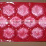 Divided Chinese Serving PP Plastic Fruit Tray