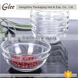 Fashional Unique Fancy Heat Resistant Salad Glass Bowl Baby Serve Bowl Glass thumbnail-1